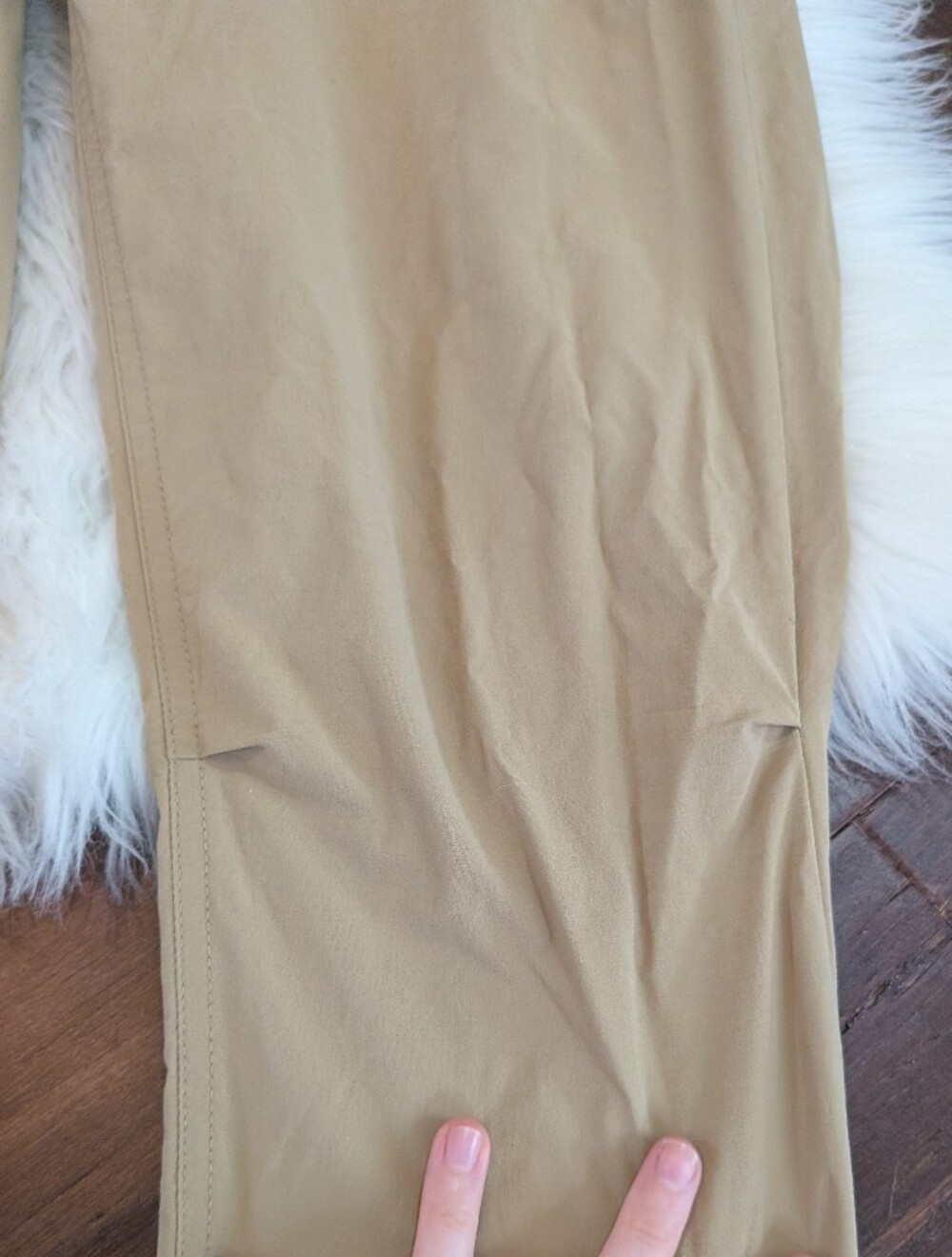 MARMOT Women's Kodachrome Pant Shetland Brown Tan Size 4 Gorpcore Hiking - Picture 2 of 7